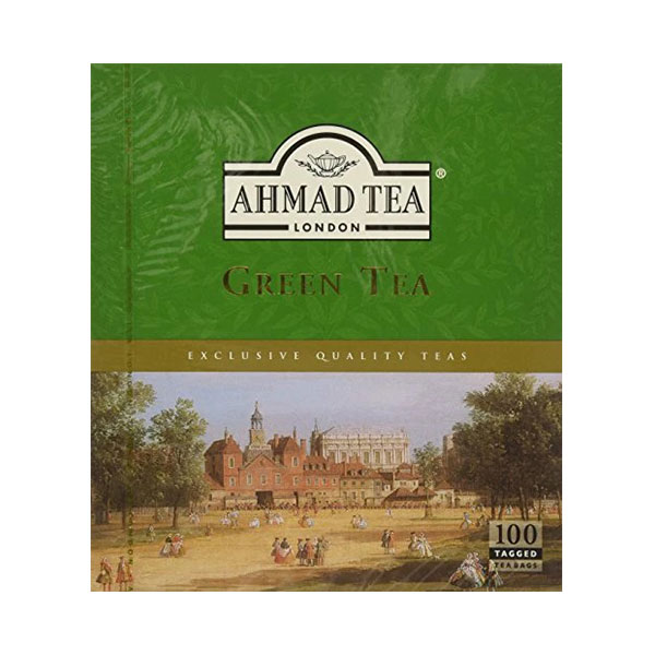 Ahmad Tea Green Tea - 100 Foil Teabags
