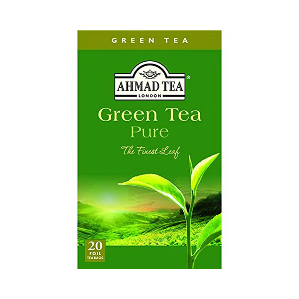 Ahmad Tea Green Tea Pure - 20 Foil Teabags