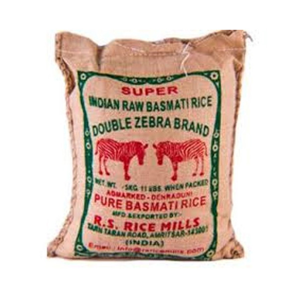 Double Zebra Basmati Rice - 5kg