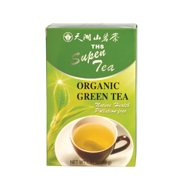 Organic Green Tea 20 Foil Teabags - 40g