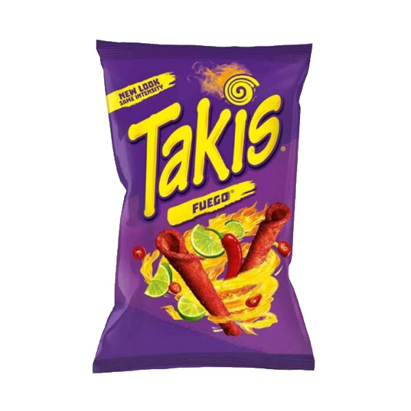 Takis Fuego Hot Chili Pepper & Lime - 140g