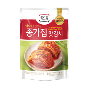 Jongga Traditional Mat Kimchi (Cut Cabbage) - 500g