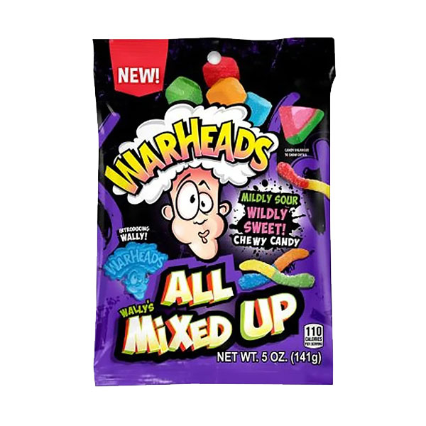 Warheads All Mixed Up - 141g