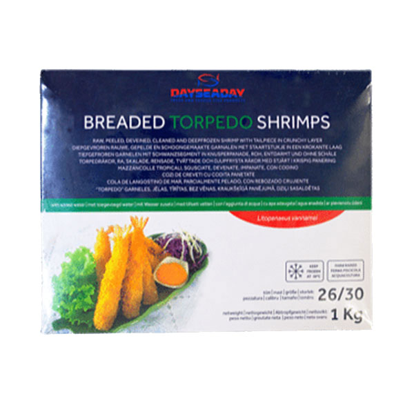 Breaded Torpedo Shrimp - 1kg