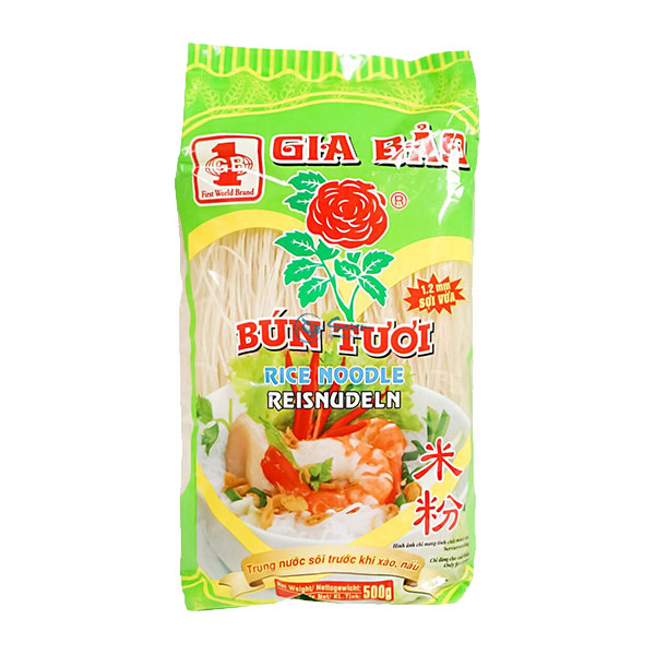Gia Bao Rice Noodles Bun Tuoi (Rose) - 500g