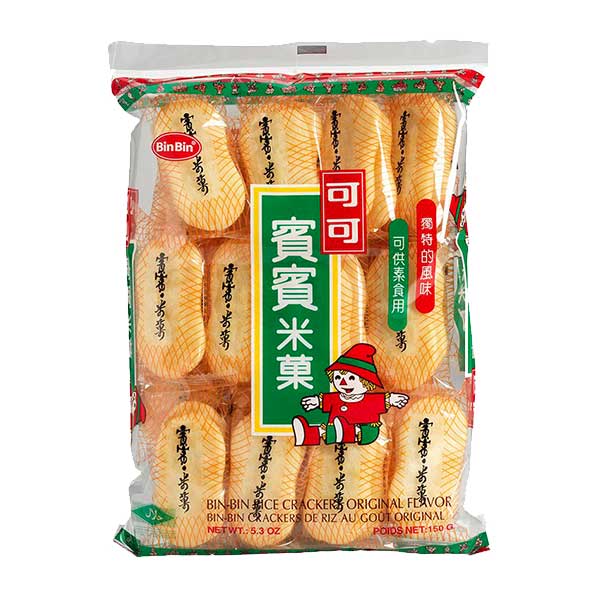 Bin Bin Rice Crackers (Original) - 150g