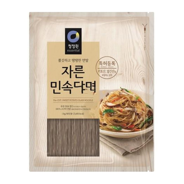 Chung Jung One Sweet Potato Glass Noodle - 1kg