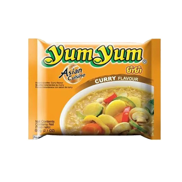 Yum Yum Instant Noodles Curry - 60g