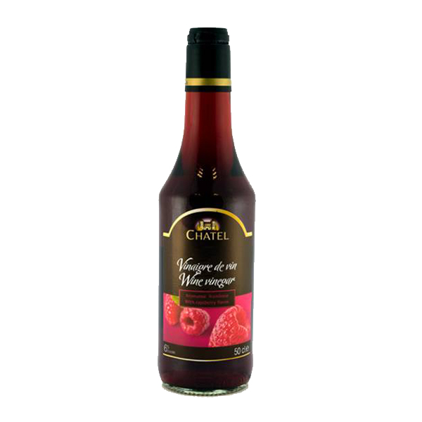 Chatel Vineddike Hindbær (6% syre) - 500mL