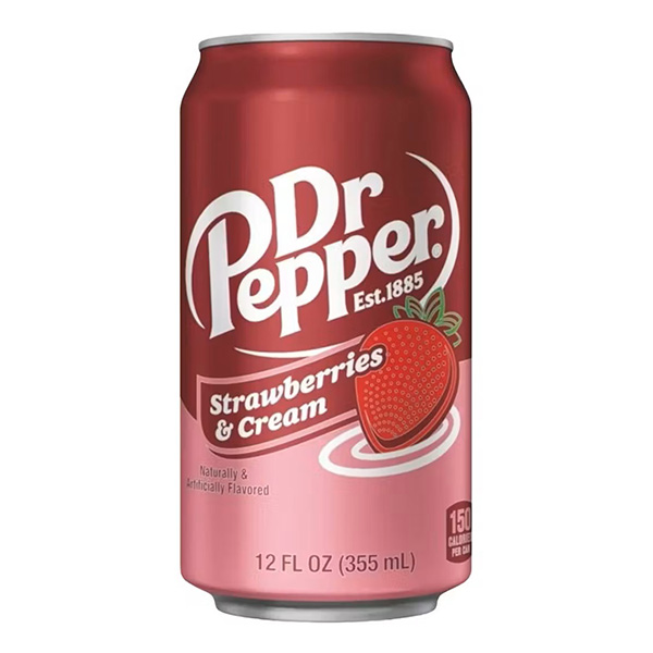 Dr. Pepper Strawberries & Cream - 355mL