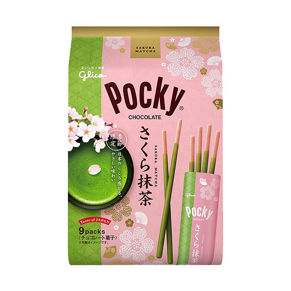 Pocky Sakura Matcha Chocolate - 114g