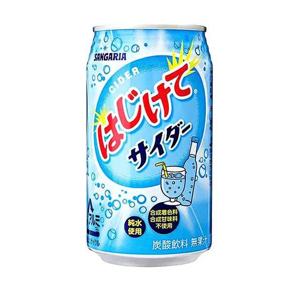 Sangaria Hajikete Cider Soda - 330mL