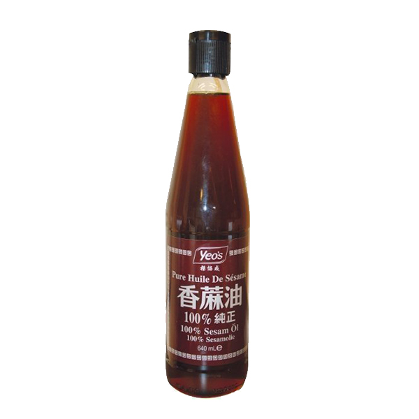 Yeo's Pure Huile De Sesame Oil - 650mL