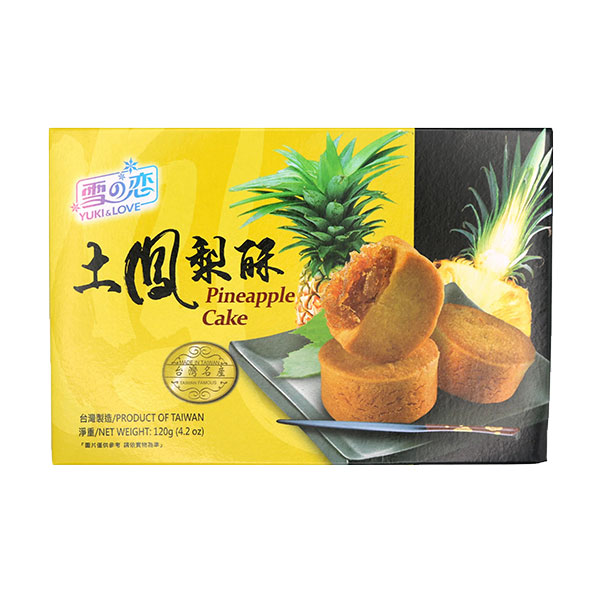 Yuki & Love Pineapple Cake - 120g