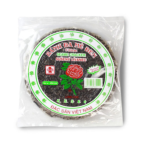 Banh Trang Black Sesame Cracker 22CM - 400g