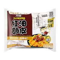 Bai Jia Broad Noodle Chili Oil Flavor (Hot & Sour) - 115g
