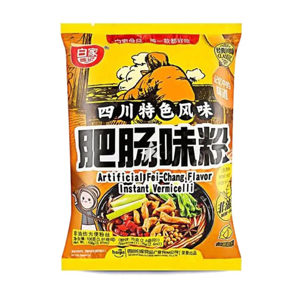 Baijia Instant Vermicelli Fei - Chang Flavor - 108g