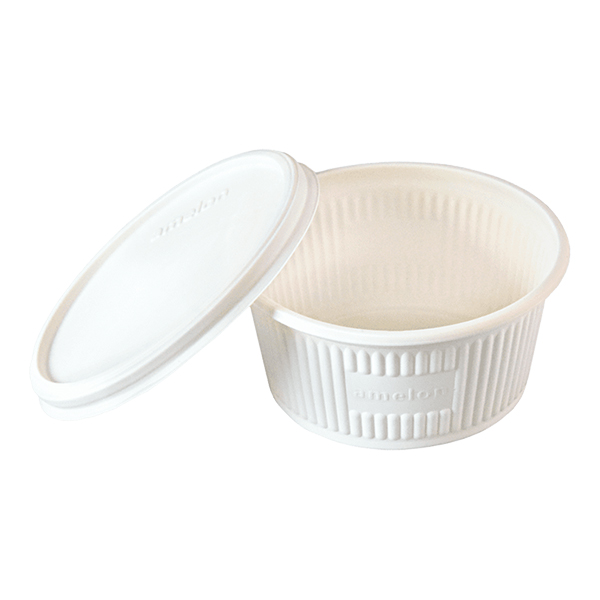 Bio based & Disposable Bowls w/ lid - 550mL