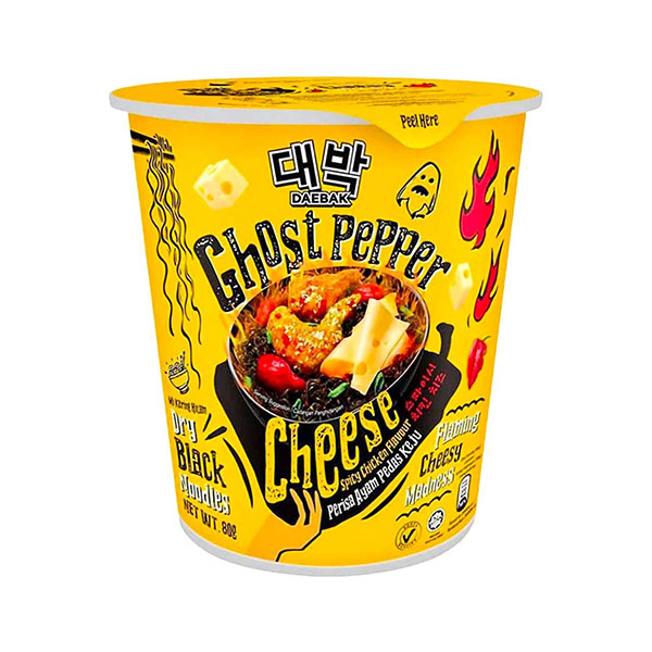 Daebak Ghost Pepper Chicken Cheese Flavor - 88g