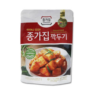 Jongga Kaktugi (Cut Radish Kimchi) - 500g