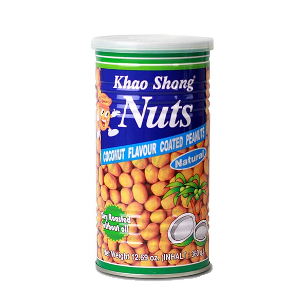 Khao Shong Coated Peanuts with Coconut Cream - 360g