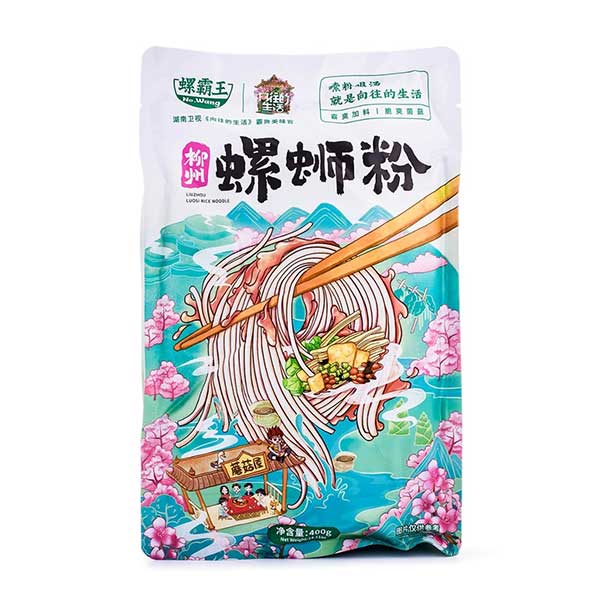 Luobawang Luosifen Rice Noodle Mushroom Broth - 400g