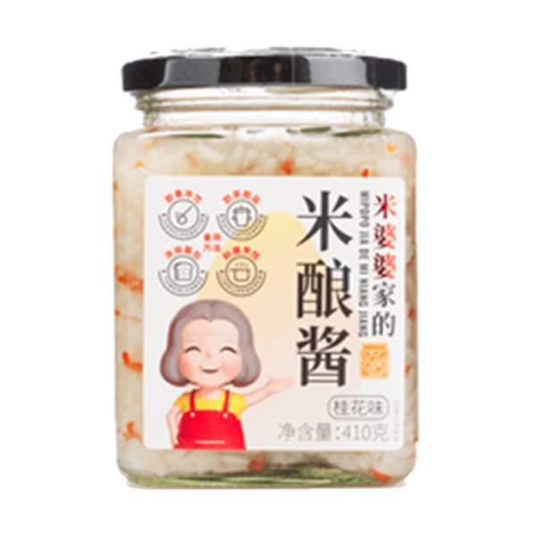 Mi Popo Fermented Rice With Osmanthus Flavor - 410g