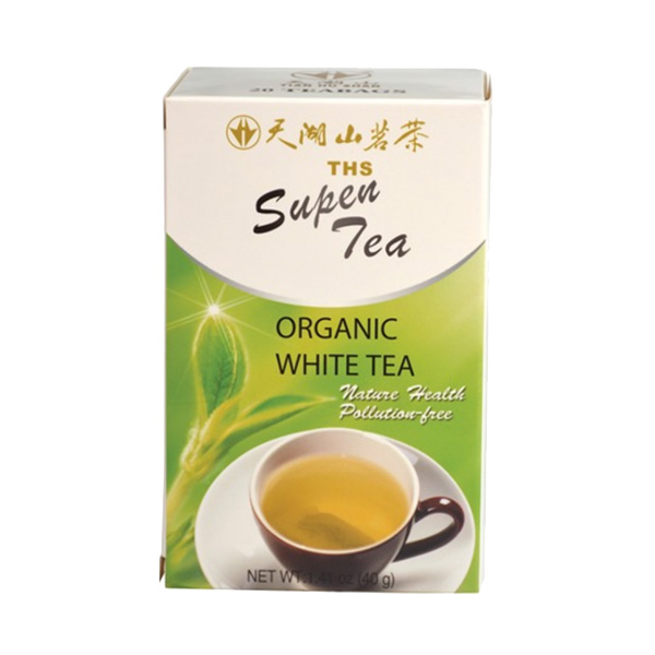 Organic White Tea 20 Foil Teabags - 40g