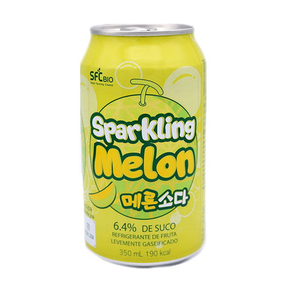 Samjin Sparkling Melon Soda - 350mL