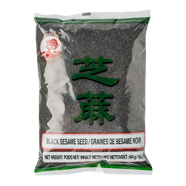 Cock Brand Black Sesame Seeds - 454g