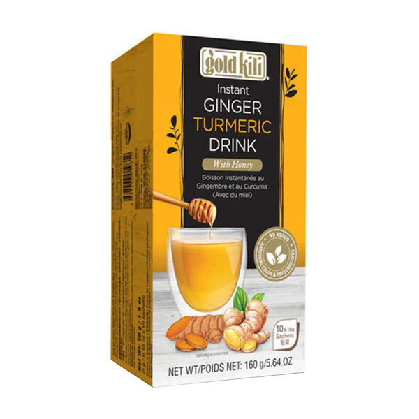Gold Kili Instant Ginger Turmeric Drink - 160g