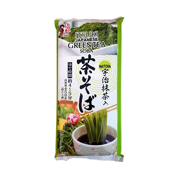 Itsuki Cha Soba Green Tea Noodles - 450g