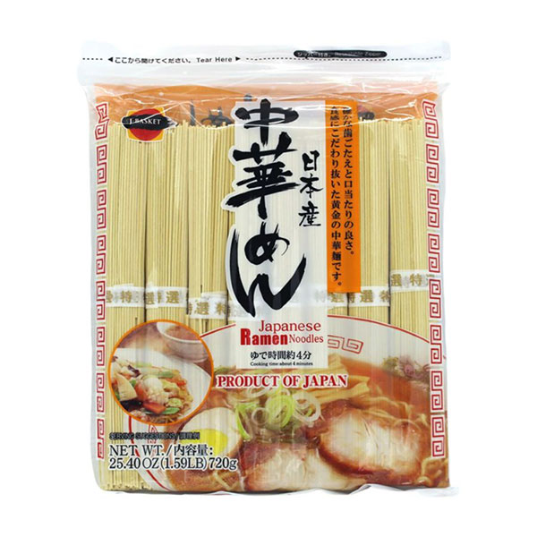 J-Basket Japanese Ramen Noodles - 720g