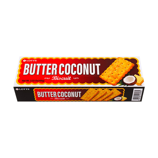 Lotte Butter Coconut Biscuit - 100g