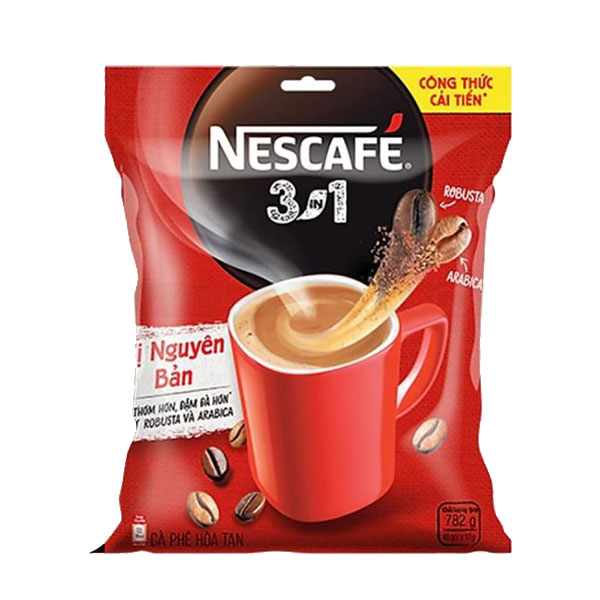 Nescafé Instant Coffee 3 IN 1 Original - 782g