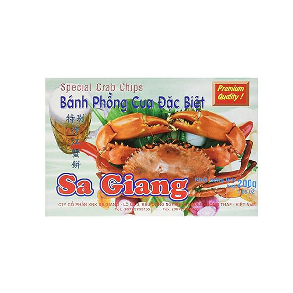 Sa Giang Special Crab Chips - 200g