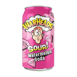 Warheads Sour Watermelon Soda - 355mL