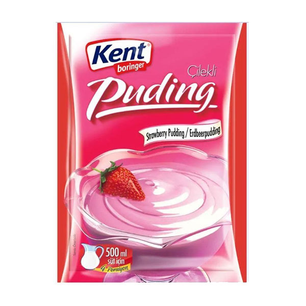 Kent Boringer Strawberry Pudding - 83g