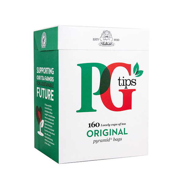 PG Tips Original Tea 160 Teabags - 464g