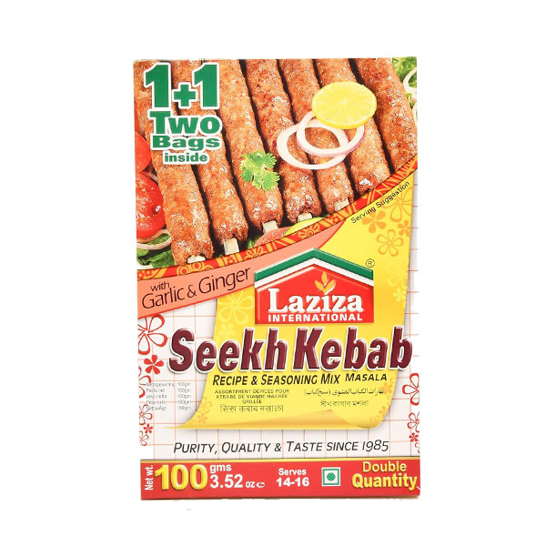 Laziza Seekh Kabab Masala - 100g