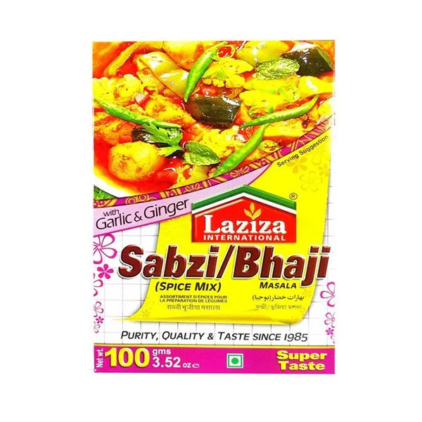 Laziza Sabzi Bhaji Masala - 100g