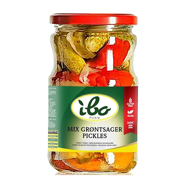 Ibo Mix Grøntsager Pickles - 650g