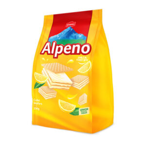 Alpeno Lemon Cream Wafers - 250g