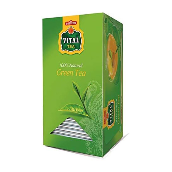 Vital Tea Natural Green Tea - 30 Foil Teabags