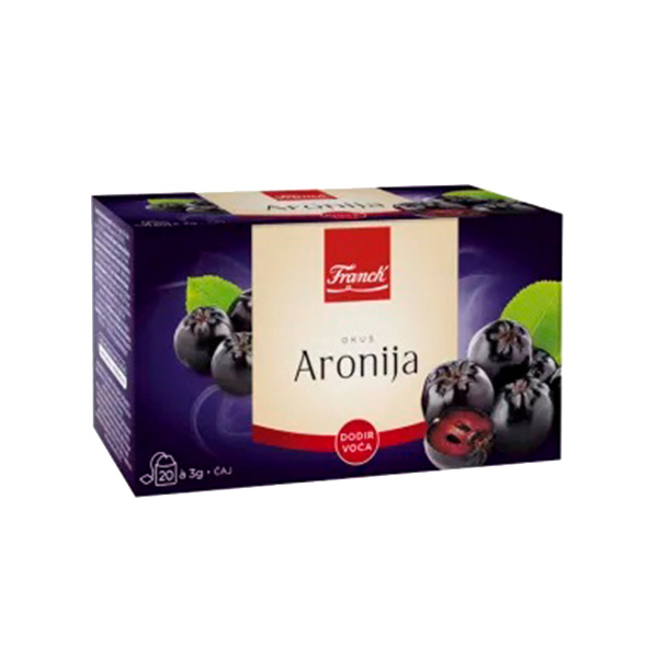 Franck Aronia Tea - 20 Foil Tea Bags