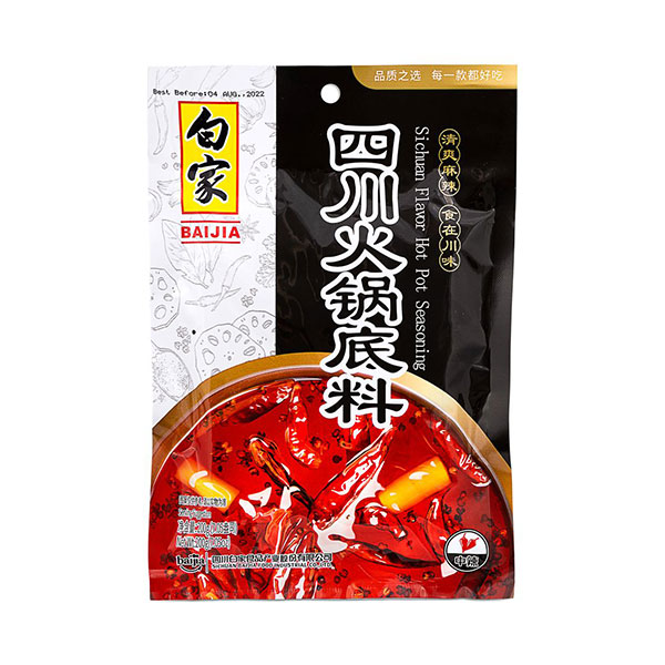Baijia Hot Pot Seasoning Sichuan Flavor - 200g