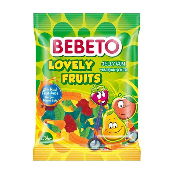 Bebeto Lovely Fruits - 80g