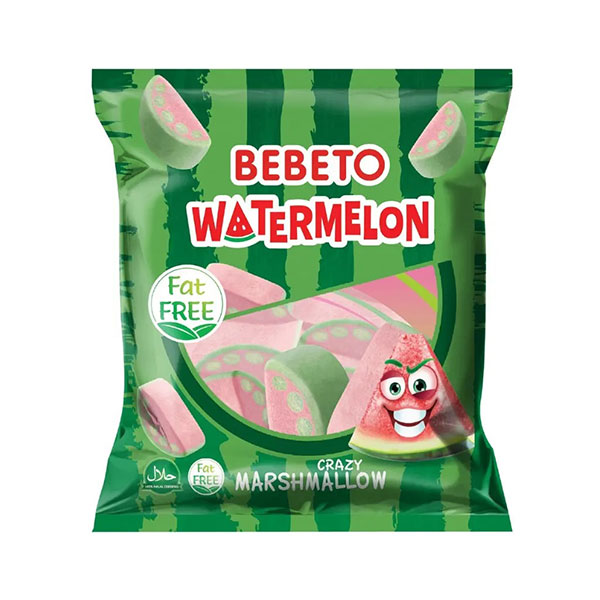 Bebeto Watermelon Marshmallow - 275g