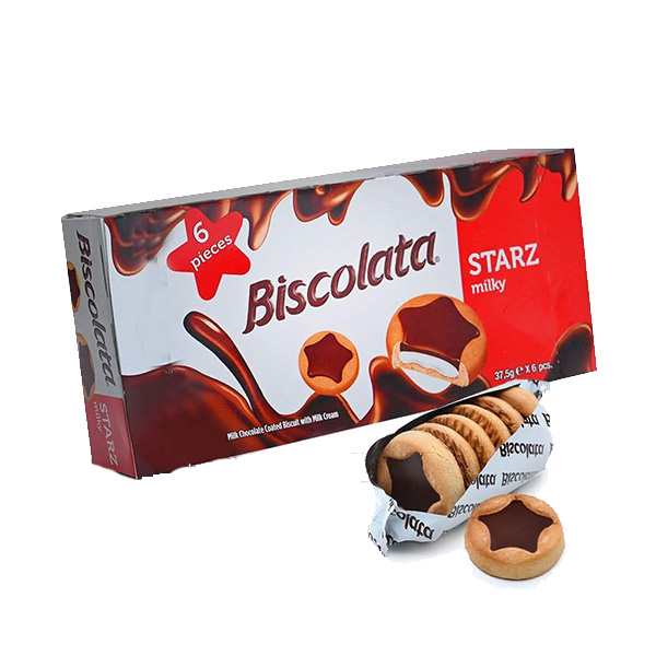 Biscolata Starz Milky - 225g - Danmad