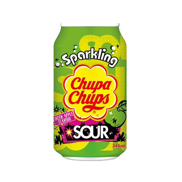 Chupa Chups Sour Green Apple - 345mL